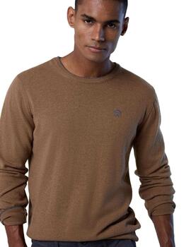 North Sails Crewneck 12Gg Knitwear  Camel