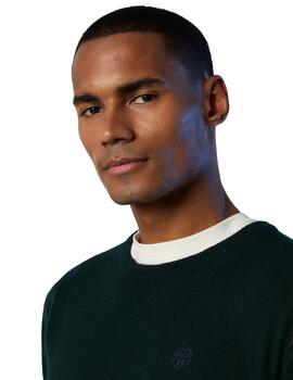 North Sails Crewneck 12Gg Knitwear  Pine Grove