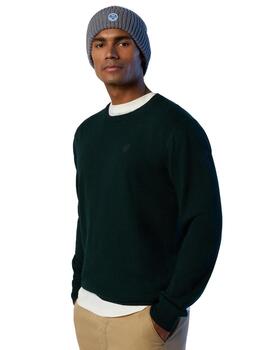 North Sails Crewneck 12Gg Knitwear  Pine Grove