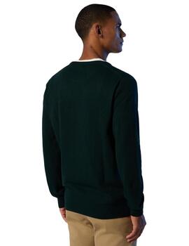 North Sails Crewneck 12Gg Knitwear  Pine Grove