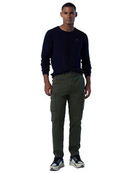 North Sails Crewneck 12Gg Knitwear  Navy Blue