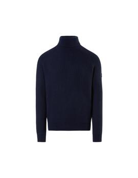 North Sails Turtle Neck 5 Gg Knitwear  Navy Blue