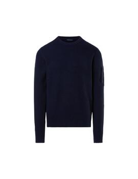 North Sails Crewneck 7Gg Knitwear  Navy Blue