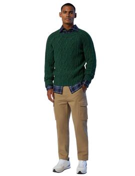 North Sails Crewneck 3Gg Knitwear  Lake Green