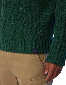 North Sails Crewneck 3Gg Knitwear  Lake Green