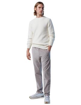 North Sails Crewneck 5Gg Knitwear  Marshmallow