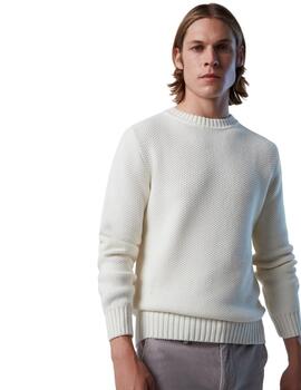 North Sails Crewneck 5Gg Knitwear  Marshmallow