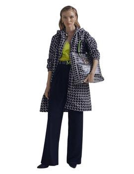 Lola Casademunt Trench Logo Negro