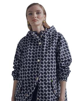Lola Casademunt Trench Logo Negro