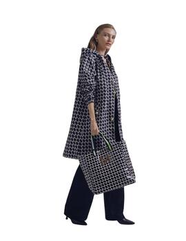 Lola Casademunt Trench Logo Negro