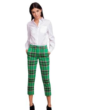 Pantalon Alba Conde Verde Para Mujer