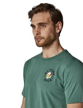 Altonadock Camiseta Verde Oscuro