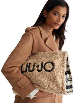 Liujo Bolso Shopping Bag  Check Black