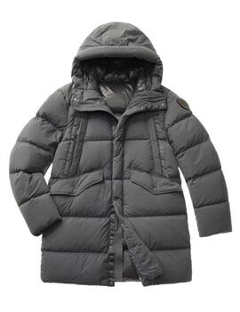 Blauer  Impermeabile / Trench Lunghi Imb Piuma Gri