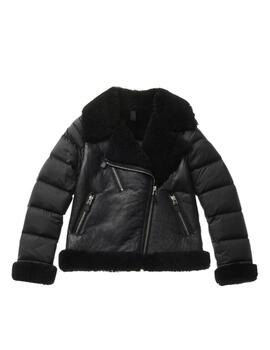 Blauer  Pelle Capo Spalla Imbottito Nero