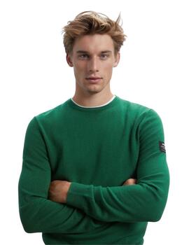 Ecoalf Bayonalf Knit Man Grass Green