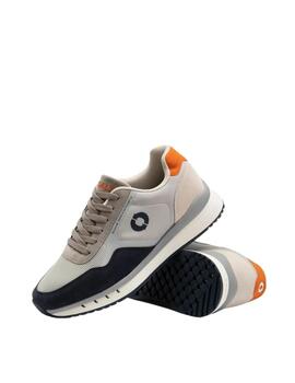 Ecoalf Cervinoalf Sneakers Man Light Grey/Orange