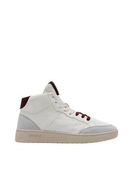 Ecoalf Aralmidalf Sneakers Woman Off White/Burgund