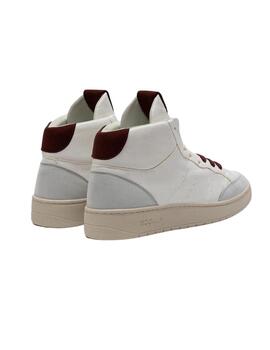 Ecoalf Aralmidalf Sneakers Woman Off White/Burgund