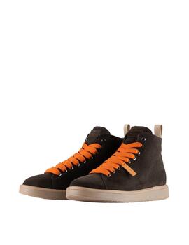 Panchic Botas P01 Ankle Boot Suede Faux Fur Lining