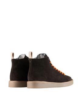 Panchic Botas P01 Ankle Boot Suede Faux Fur Lining