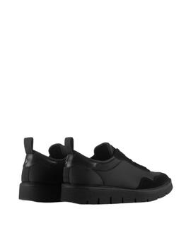 Panchic Zapatos P05 Slip-On Nylon Suede Black