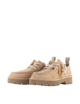 Panchic Zapatos P99 Lace-Up Shoe Suede Charm