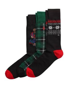 Ralph Lauren Calcetines Bci Combed Cotton-Giftbox