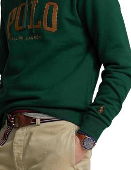 Ralph Lauren Sudadera Rl Fleece-Lsl-Sws Moss Agate