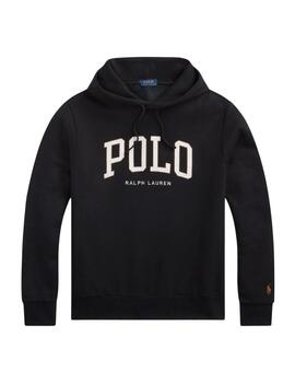Ralph Lauren Sudadera Rl Fleece-Lsl-Sws Polo Black