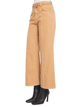 Gaudi Pantalone Lungo Color  Tan