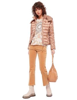 Gaudi Pantalone Lungo Color  Tan