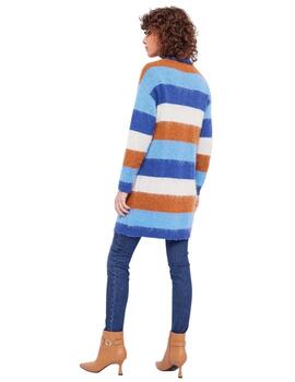 Gaudi Cardigan Lungo Scollo A V M/L Color  2101-23