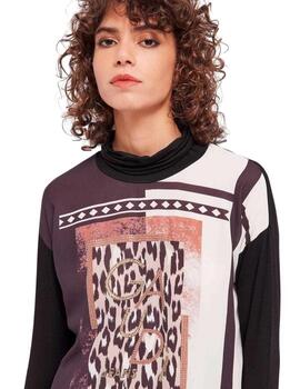 Gaudi T-Shirt Dolcevita M/L Color  Black