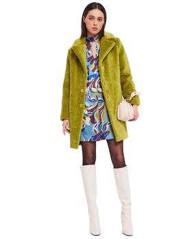 Gaudi Cappotto In Ecopelliccia M-L Color  Dark Cit