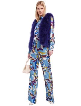 Gaudi Camicia M-L Color  Ashley Blue-Brown St