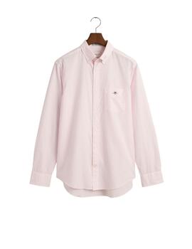 Gant Camisa Reg Oxford Banker Stripe Shirt Light P