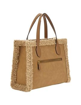 Guess Bolsos Silvana 2 Compartment Tote Cognac