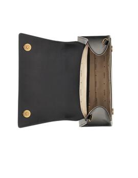 Guess Bolsos Stephi Bamboo Flap Black