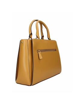 Guess Bolsos Fleet Girlfriend Satchel Mustard