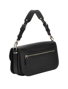 Guess Bolsos Brynlee Trpl Comprt Flp Crsbdy Black