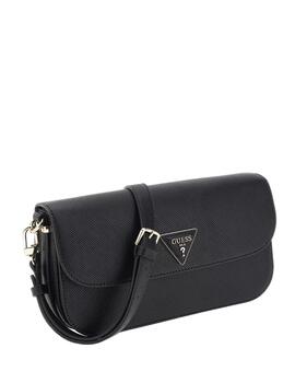 Guess Bolsos Brynlee Trpl Comprt Flp Crsbdy Black