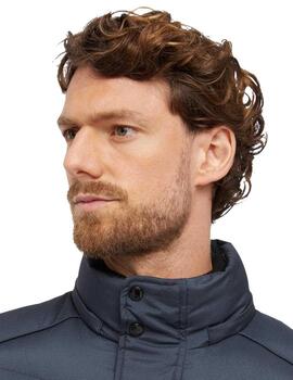 Geox  Hombre M Sanford Hood Long - Melange-Black/A