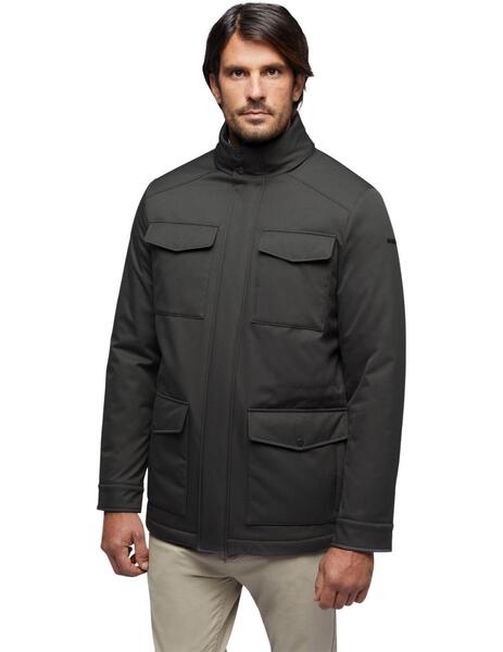 Chaqueta Geox hombre modelo Vincit gris asfalto