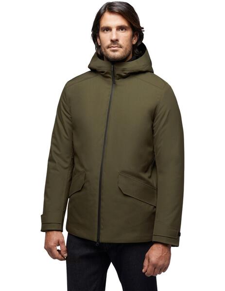 Chaqueta Geox hombre en verde oliva - delcanomoda