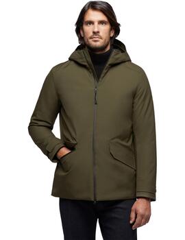 Geox  Hombre M Clintford Md Parka - 2 L.Rec-Olive