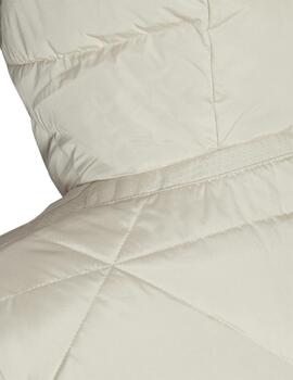 Geox  Mujer W Skyely Mid Parka - Bright Cr-Moonbea