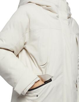 Geox  Mujer W Gendry Long Parka - Comfort-Moonbeam
