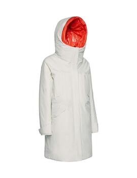 Geox  Mujer W Gendry Long Parka - Comfort-Moonbeam