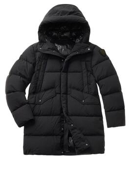 Blauer  Impermeabile / Trench Lunghi Imb Piuma Ner